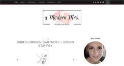 Desktop Screenshot of amodernmrs.com